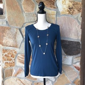 Deep Teal Top - Petite M